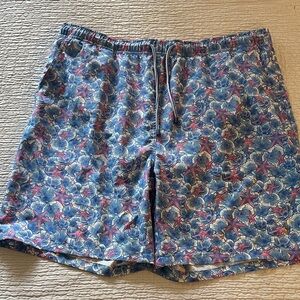 Floral Blue Men's Shorts - Peter Millar Seaside